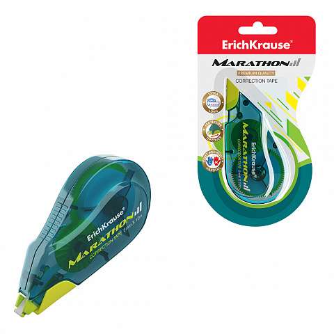 Korektor taśmowy ErichKrause® Marathon, 5mm x 12m