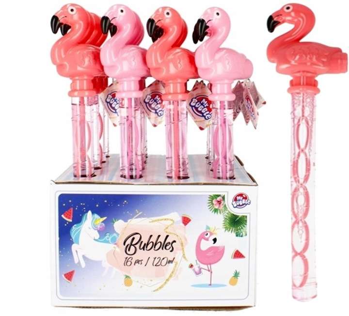 Bańki mydlane Flamingo 120 ml, mix