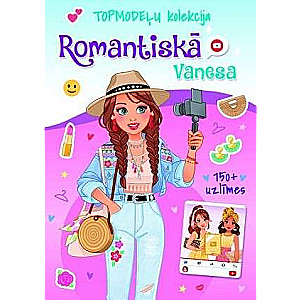TOP modeļu kolekcija. Romantiskā Vanesa 150+ uzlīmes