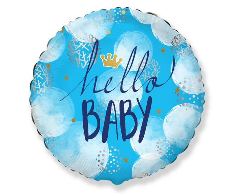 Folijas balons Hello Baby Boy, 18