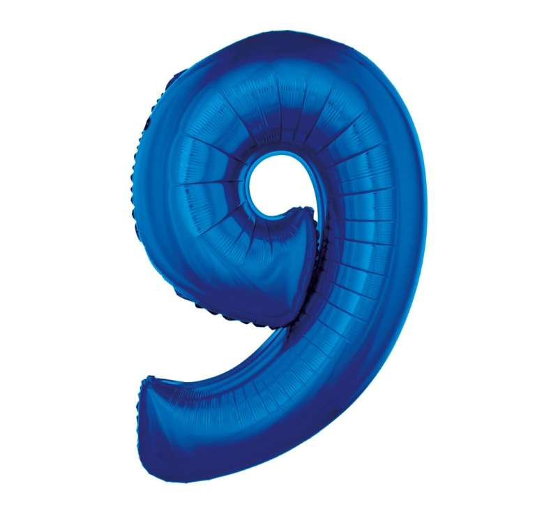 Folijas balons 45/92cm. zils 9