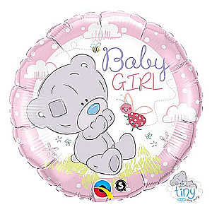 Fooliumõhupall 18/46cm - Teddy Bear Baby Girl