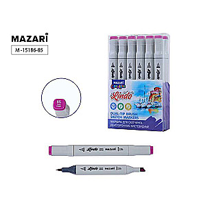 Double-sided sketch marker LINDO, vivid purple