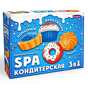 SPA-Set 3in1 Confectionery Soap + Bombs