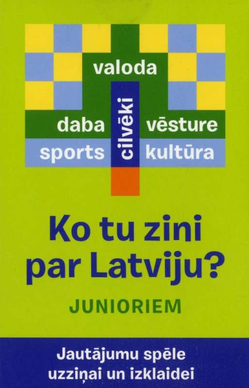 Ko tu zini par Latviju? Junioriem