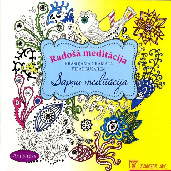 Sapnų meditacija. Suaugusiųjų spalvinimo knyga