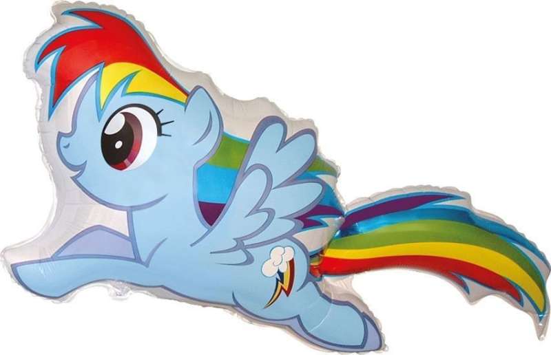 Folijas balons 24 Rainbow Dash Pony