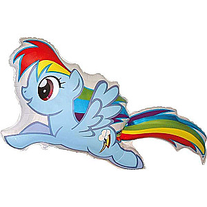 Folijuotas balionas 24 Rainbow Dash Pony