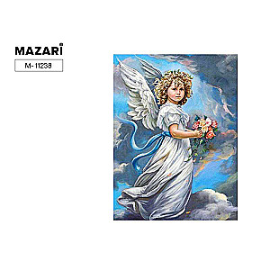 Dimanta mozaīka MAZI ENĢELIS-6, 40x50 cm, 1 dizains