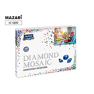 Diamond mosaic BOUQUET ON THE WINDOW-1, 40x50 cm, 1 design