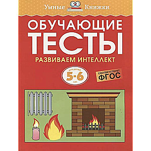 Mācību testi. Attīstām intelektu 5–6 gadi