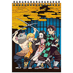 Sketchbook for drawing A5 Blade, cutting demons