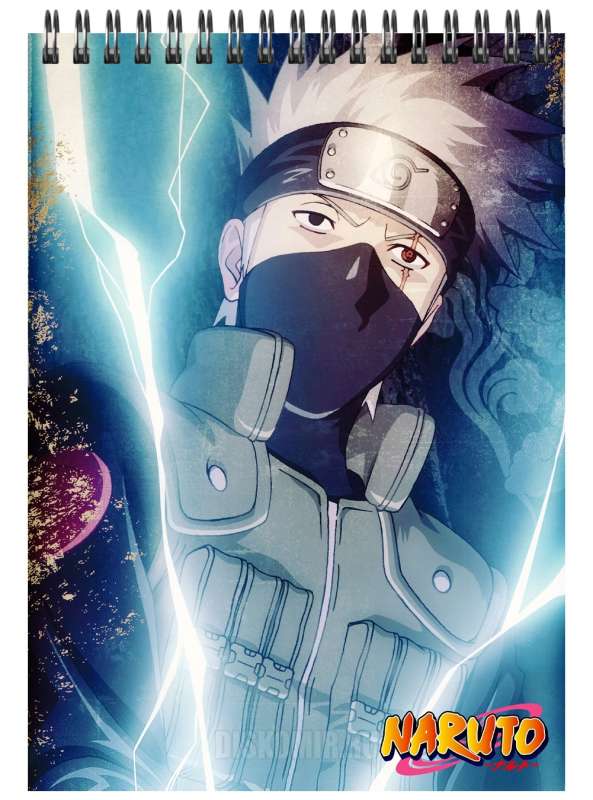 Joonistamiseks mõeldud sketširaamat A5 - Naruto. Naruto - Kakashi Hatake