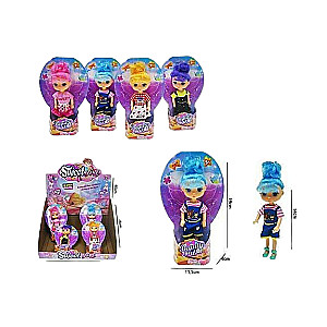 Doll - Colorful Hair, Mix, 14cm