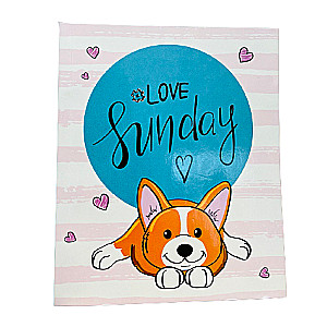 Pozitīvā noskaņojuma piezīmju grāmatiņa. Love Sunday