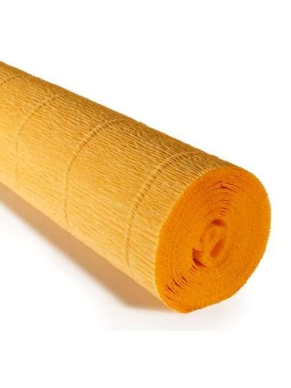 Crepe Paper 50cm x 2.5m Apricot