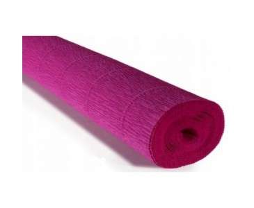 Crepe paper 50cmx2.5m dark pink