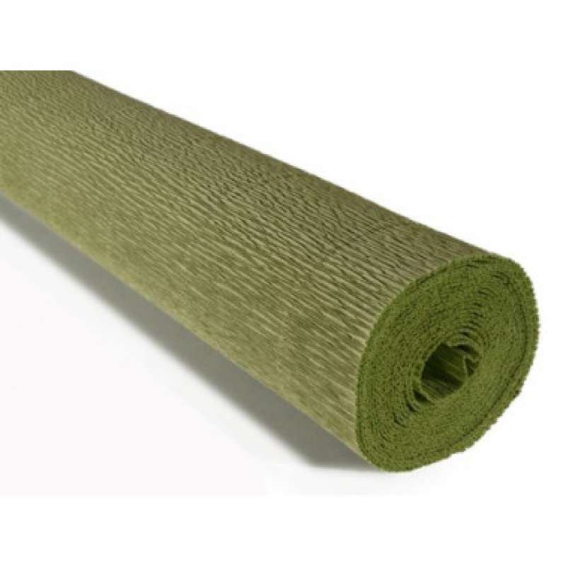 Crepe paper 50cm x 2.5m light green