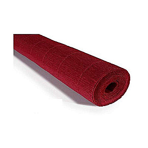 Gofrēts papīrs 50cmx2.5m bordo