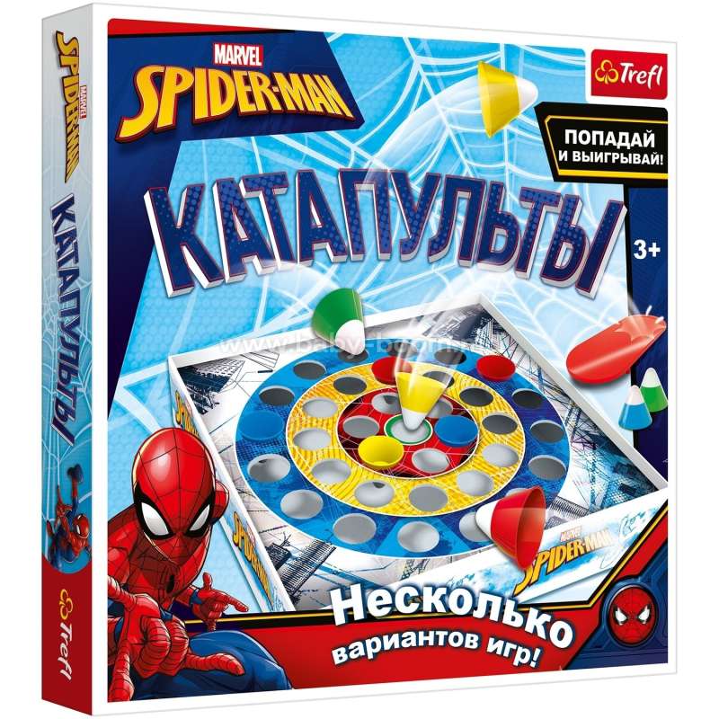 Board Game - Catapults. Spider-Man