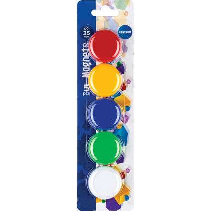 Magnesy do tablicy 5szt. assorti