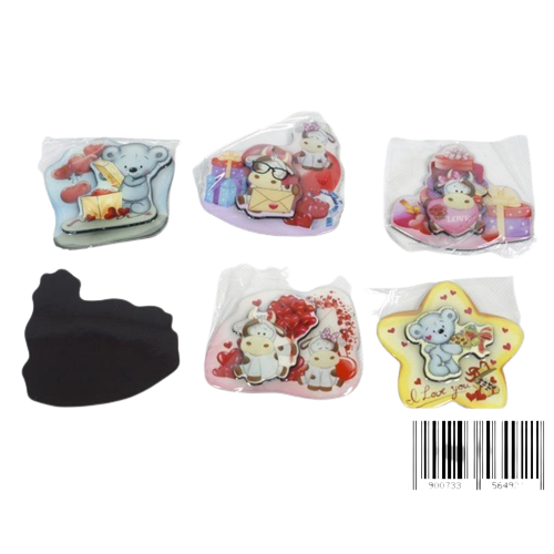 Souvenir Magnet, mix VALENTINES DAY