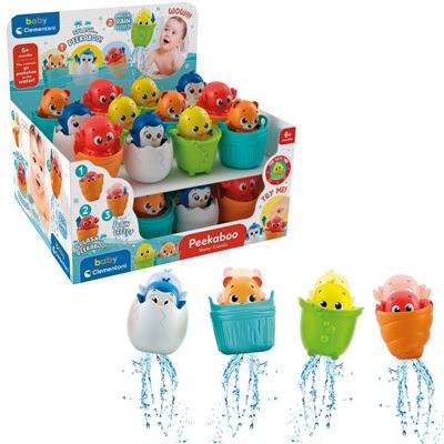 Bath Toy CLEMENTONI - Water Friends PIKABOO