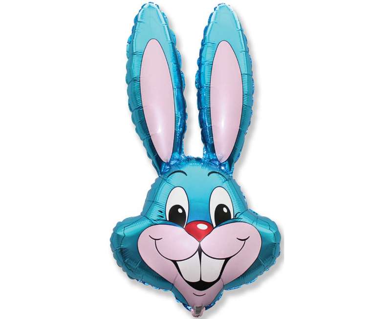 Folienballon 24 FX - Rabbit blue
