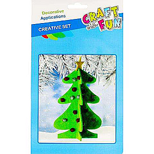 New Year's Decor - Wooden Christmas Tree