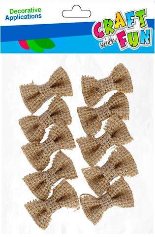 Dekors 10 gab. Linu lentītes 4cm Mikss