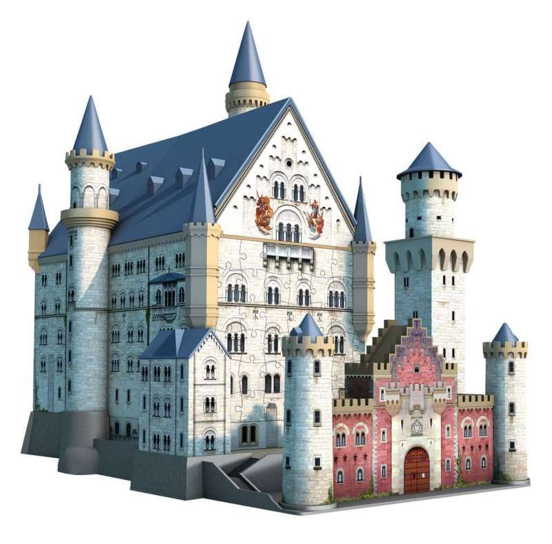 3D пазл - Замок Нойшванштайн