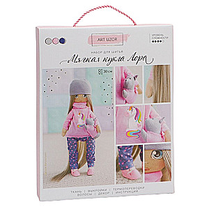 Interior Doll Lora, Sewing Kit, 18 × 22.5 × 2.5 cm
