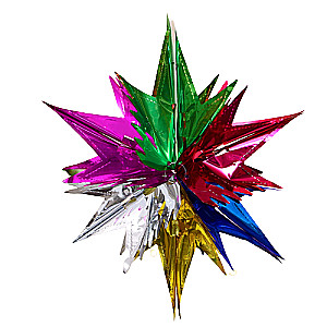 Foil Balloon Bright Star 32x32 cm