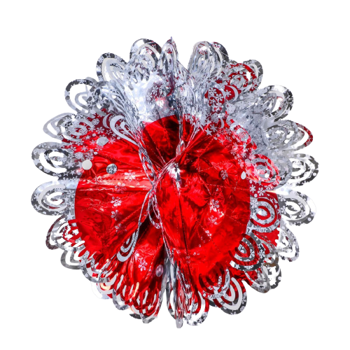 Foil Balloon d-30 cm Ovals with Slots Mix