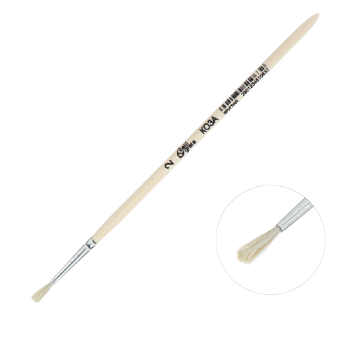 Harja Tuur ringikujuline № 2 d-2 mm; L-12 mm käepide puit Calligrata