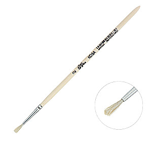 Kozas suku apaļa № 2 d-2 mm; L-12 mm rokturis koks Calligrata