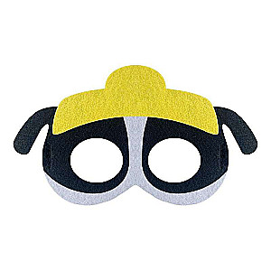 Felt mask Dog Brigade - Construction Chief, size 18 x 11 cm