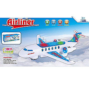 AIRLINER airplane with sound and light effects