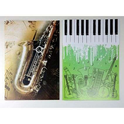 A4V Music Notebook, 10 sheets