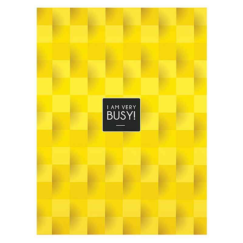 Тетрадь A5, 80 листов в линию  BUSY, ассорти