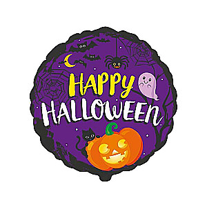 Folienballon 18 FX - Happy Halloween