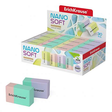 Radiergummi - Nano Soft, in assortierten Varianten