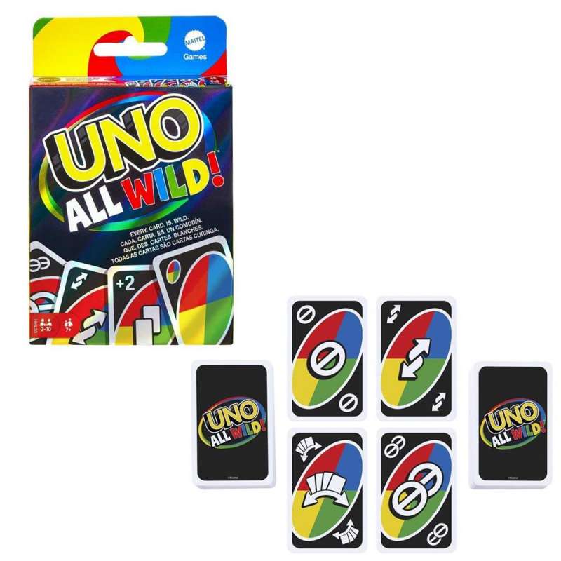 Board Game - UNO ALL WILD!