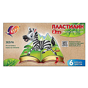 Plasticine ZOO 6 colors