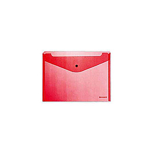 A5 Folder with Button PP-233 PENMATE Red