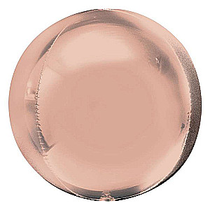 Folienballon 15/38 x 40 cm pink-gold Ball