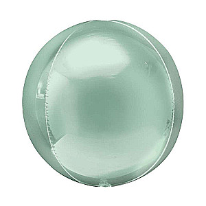 Folienballon 15 Orbz-Mintgrün
