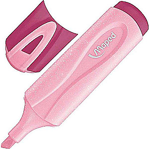 MAPED Pastel Glitter Highlighter, pink