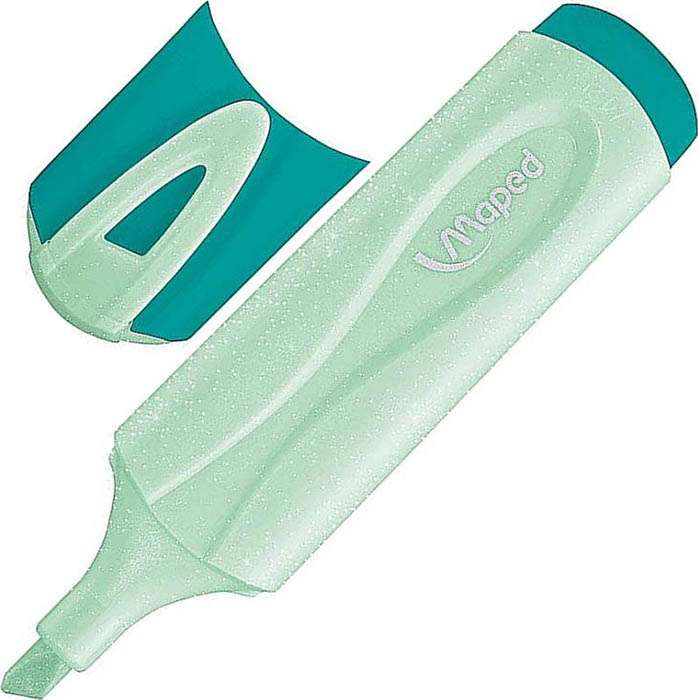 MAPED Pastel Glitter Highlighter, green