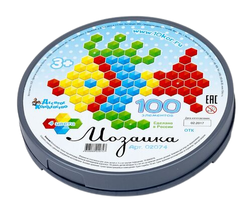 Мозаика шестигранная 100 эл.